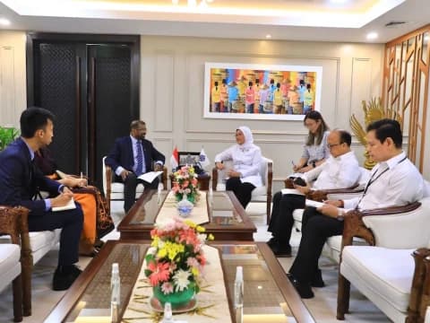 Terima Kunjungan Dubes Sri Lanka, Menaker Harap Ada Peningkatan Kerja Sama Ketenagakerjaan