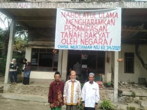 KH Imam Aziz: Jangan Hanya Pikir Cari Untung dari Penambangan di Wadas