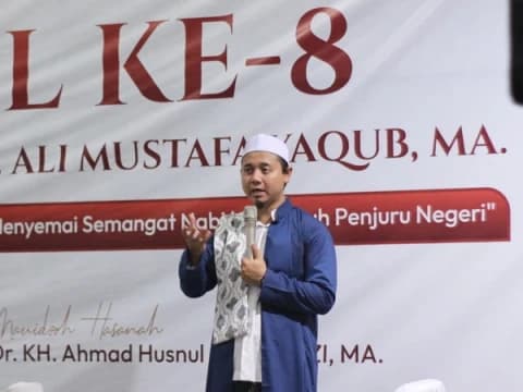 KH Ali Mustafa Yaqub Tak Minder Jumlah Santri, Tapi Lebih Penting Kualitasnya