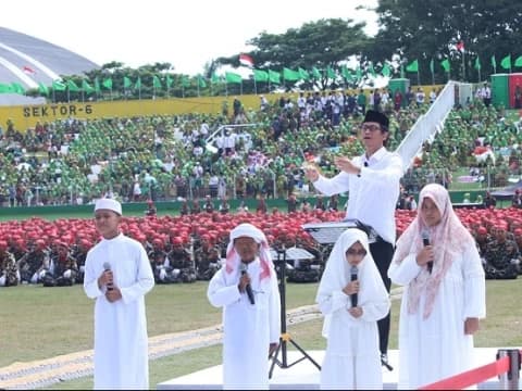 Shalawat Asyghil di 1 Abad NU Getarkan Hati Warganet Lintas Agama