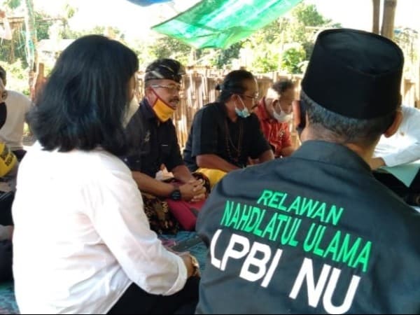 LPBINU Lombok Barat Terus Kampanyekan Pencegahan Covid-19