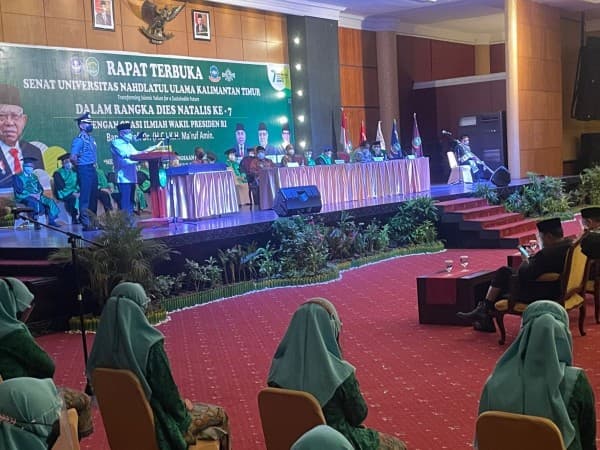 Teknologi makin Maju, Wapres Dorong UNU Kaltim Persiapkan Generasi Kompeten