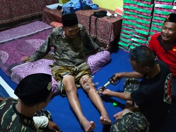 Basada Nganjuk Buka Layanan Kesehatan di Posko Pengungsian Semeru