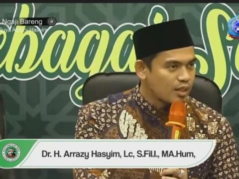 Buya Arrazy Hasyim Tegaskan Sanad Keilmuan Pesantren Sangat Diperhitungkan