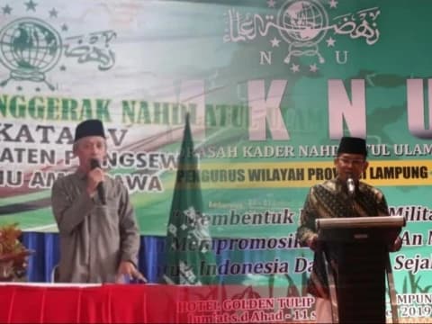 Dukung Sistem Kaderisasi Baru, NU Pringsewu: Perlu Segera Disosialisasikan