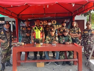 Lelah saat Mudik? Jangan Ragu Mampir Posko Mudik Banser Nganjuk