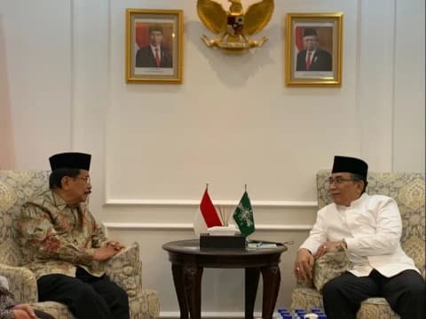 Ketum PBNU Terima Kunjungan Menteri ATR/BPN, Bahas Agenda Kerja Sama
