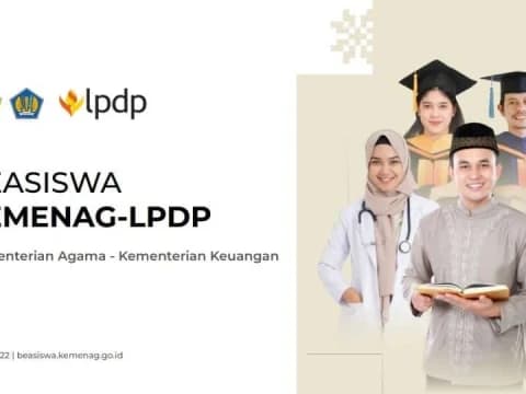 Kemenag dan LPDP Buka 10 Program Beasiswa Sarjana hingga Doktor, Catat Syarat dan Tanggal Pentingnya