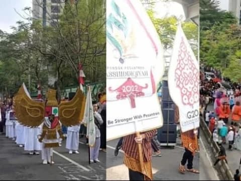 Karnaval Budaya di Harlah Asshiddiqiyah Jakarta Kalahkan Kemeriahan Citayam Fashion Week