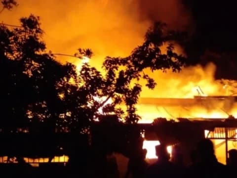 Peduli Pesantren Madinatul Ilmi Pringsewu yang Kebakaran, Gowais Lampung Galang Donasi