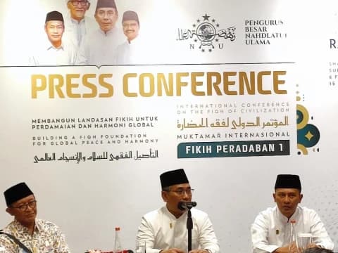 Gelar Muktamar Internasional, PBNU Harap Fiqih Peradaban Jadi Wacana Global