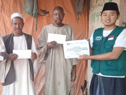 PCINU Sudan Salurkan Bantuan Logistik untuk WNI yang Terisolasi