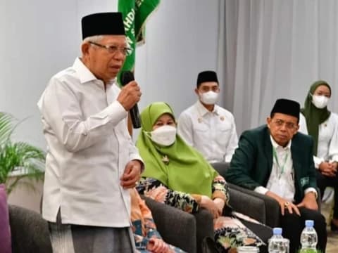 KH Ma'ruf Amin Dukung UNU Sumbar Terus Berkembang