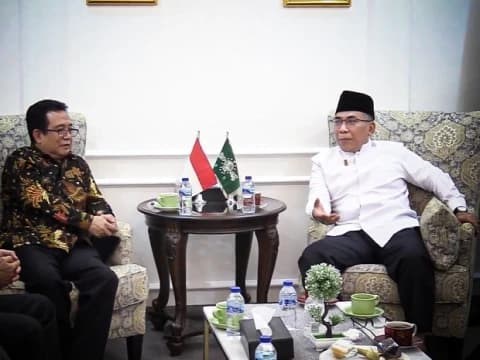 Temui Gus Yahya, Ketum PGI: Kami Bersyukur Ada NU di Indonesia