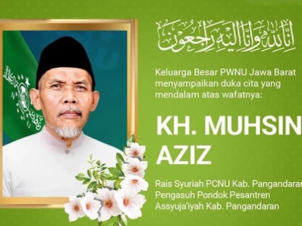 Innalillahi, Rais Syuriyah PCNU Pangandaran KH Muhsin Aziz Wafat