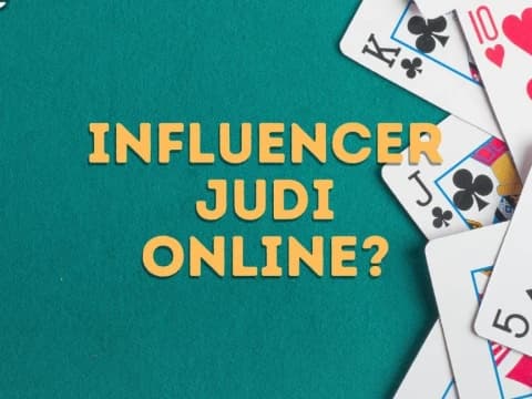 Hukum Menjadi Influencer Judi Online