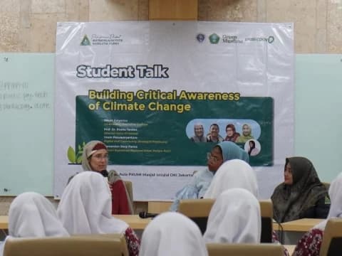 Student Talk, Cara PP IPPNU Ajak Pelajar Muslim Peduli Isu Lingkungan