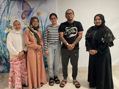 Jenguk David, Ketum IPPNU: Masih Pemulihan dan Kian Membaik