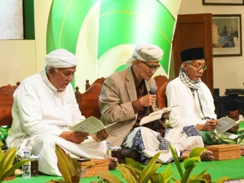 Kick Off Jalantara, Rais Aam PBNU Pimpin Pembacaan Kitab Karya Syekh Abdul Hamid Kudus