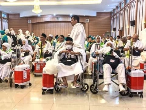 Jamaah Haji Lansia dan Penyandang Disabilitas Dapat Perlakuan Khusus