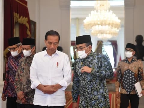 Berkunjung ke Istana, Ketum PBNU Pastikan Kehadiran Presiden Jokowi di Forum R20