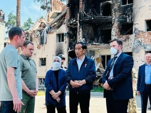 Jokowi Bawa Misi Perdamaian Ukraina-Rusia, Berharap Perang Segera Dihentikan