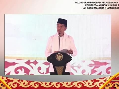 Pemerintah Luncurkan Program Rekomendasi Penyelesaian Non-Yudisial Pelanggaran HAM Berat di Indonesia