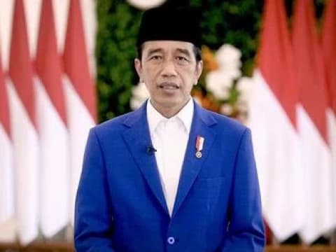 Presiden Jokowi Sebut KH Dimyati Rois Ulama Teladan Pemupuk Kemandirian Ekonomi
