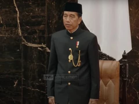 Jokowi Kenakan Baju Adat Betawi di Sidang Tahunan MPR 2024