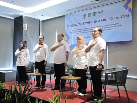 Optimalisasi Penerapan Budaya K3, Kemnaker Tingkatkan Kompetensi 2.700 Ahli K3