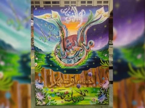 Pesona Kaligrafi Kontemporer yang Menjadi-Jadi Pascapandemi