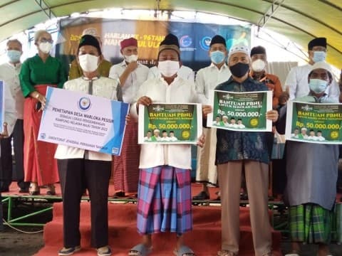 PBNU Resmi Mulai Program Kampung Nelayan Binaan di NTT