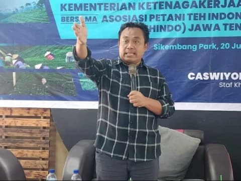 Langkah Kemnaker Atasi Persoalan Buruh Teh di Jawa Tengah