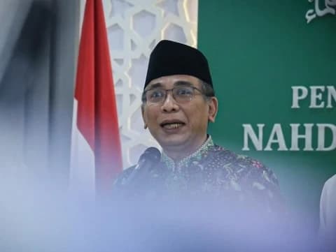 Ditanya soal Restu ke Capres-Cawapres 2024, Ketum PBNU: Bukan Urusan Kita!