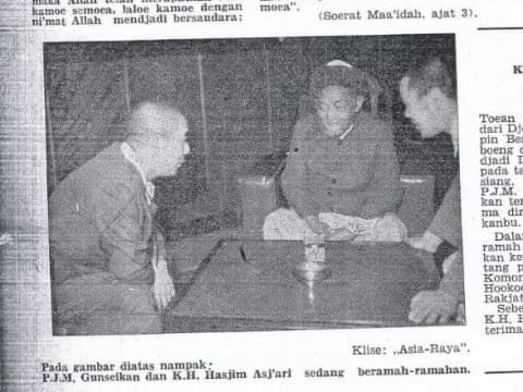 5 Foto Langka Sosok Hadratussyekh KH Hasyim Asy’ari