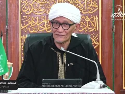 KH Miftachul Akhyar Beri Anjuran untuk Muridin dan Salikin saat Hendak Menuju Allah