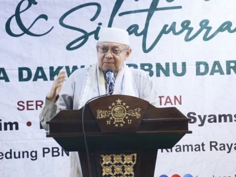 KH Zakky Mubarak Jelaskan Tantangan LDNU di Era Teknologi Informasi