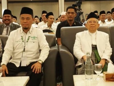 KH Ma'ruf Amin Ingatkan Pengurus NU terkait Perlunya Penguatan Umat di Sektor Ekonomi