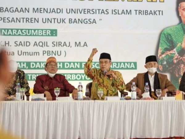 Safari Spiritual, Kiai Said Ajak Santri Lirboyo Revolusi Mental