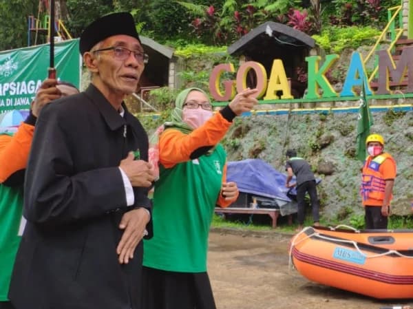 Inspeksi Kesiapan Relawan, Rais Syuriyah PWNU Jateng: Tak Ada Kata Libur!