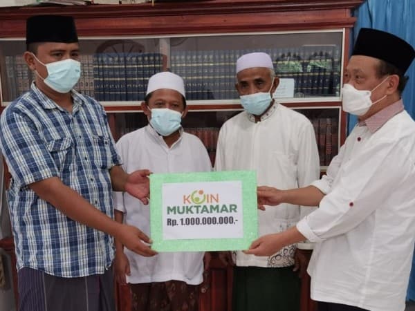 PBNU Serahkan Koin Muktamar Sebesar 1 Miliar ke Panitia Lokal
