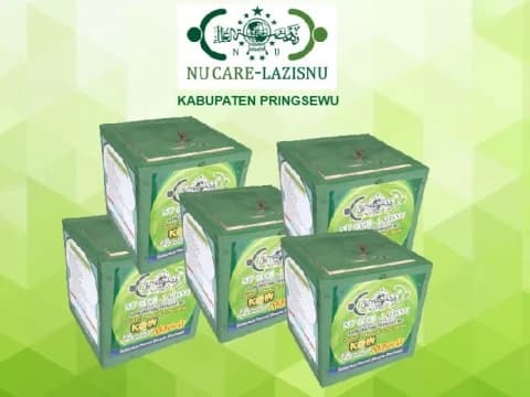 LAZISNU Pringsewu Tambah Produksi 10 Ribu Kotak untuk Maksimalkan Koin NU