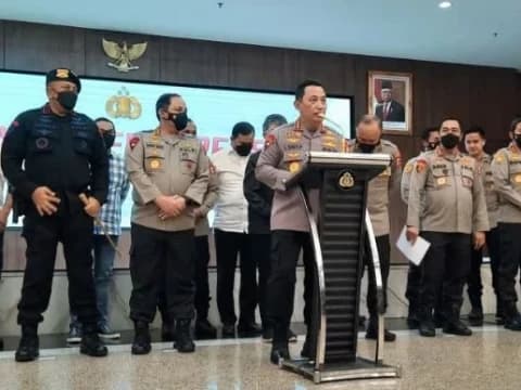 Kapolri Tetapkan Ferdy Sambo Tersangka Pembunuhan Brigadir J