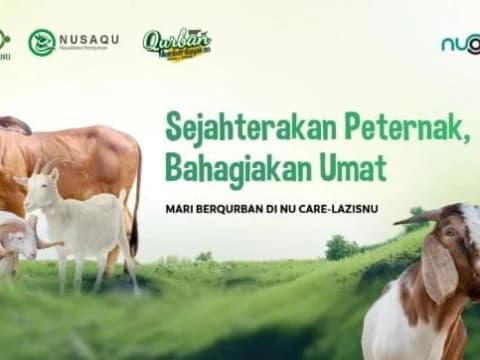 Kurban Praktis, Ramah Lingkungan Bersama NU Online Super App dan LAZISNU