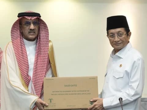 Arab Saudi Berikan 100 Ton Kurma Ramadhan untuk Indonesia