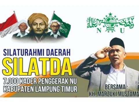 Silatda 7.000 Kader Penggerak NU Lampung Timur Bakal Warnai 1 Abad NU