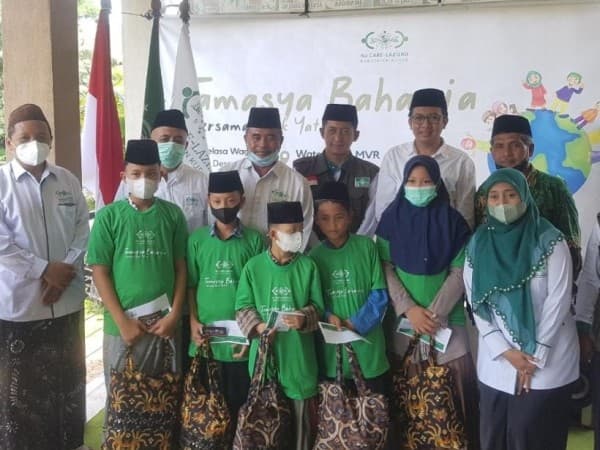 LAZISNU Kudus Ajak 200 Yatim Piatu Tamasya Bahagia