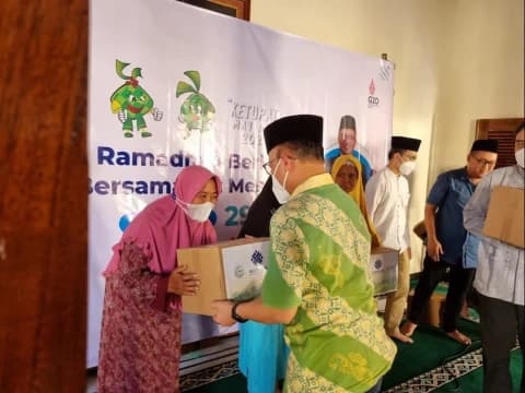 Berbagi Berkah Ramadhan, Kemnaker Salurkan Sembako ke Masyarakat