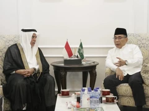 Liga Muslim Dunia Temui Ketum PBNU Bahas Konferensi Internasional