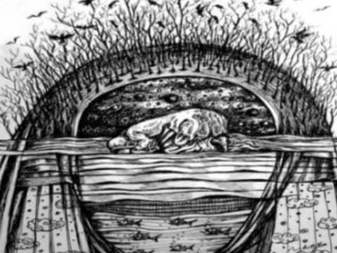 Pelukis Nabila Dewi Gayatri Hadirkan Pameran Tunggal Drawing 'Owah Gingsir' di Surabaya